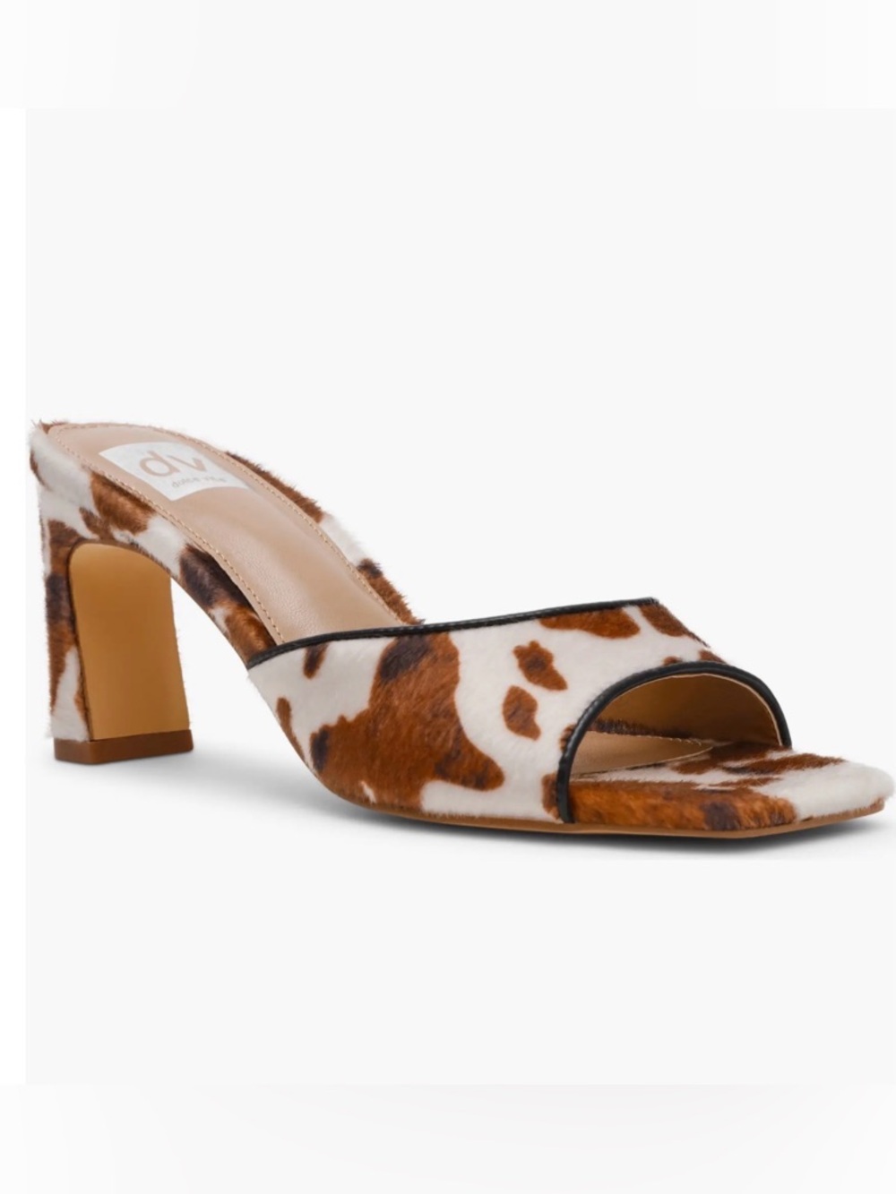 Dolce Vita Cow Print heels size 9